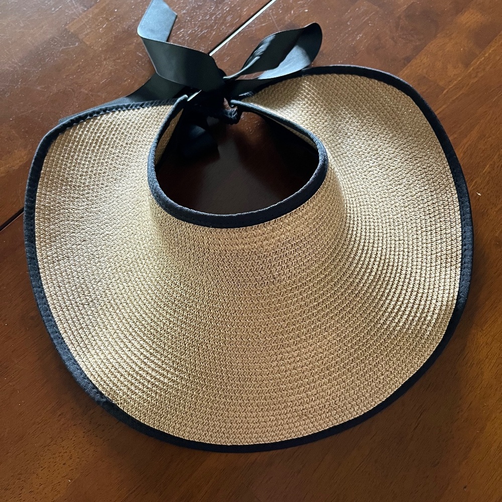 Wide Brim Sun hat/visor OS